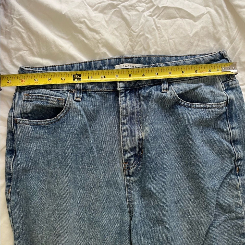 PacSun Mom Jeans Medium Wash Women’s Size 30 - Picture 12 of 16